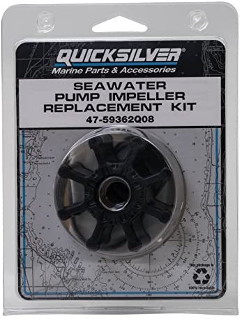Quicksilver 59362Q08 Sea Water Pump Impeller Replacement Kit - Bravo I, II and III with Two-Piece Pump Body