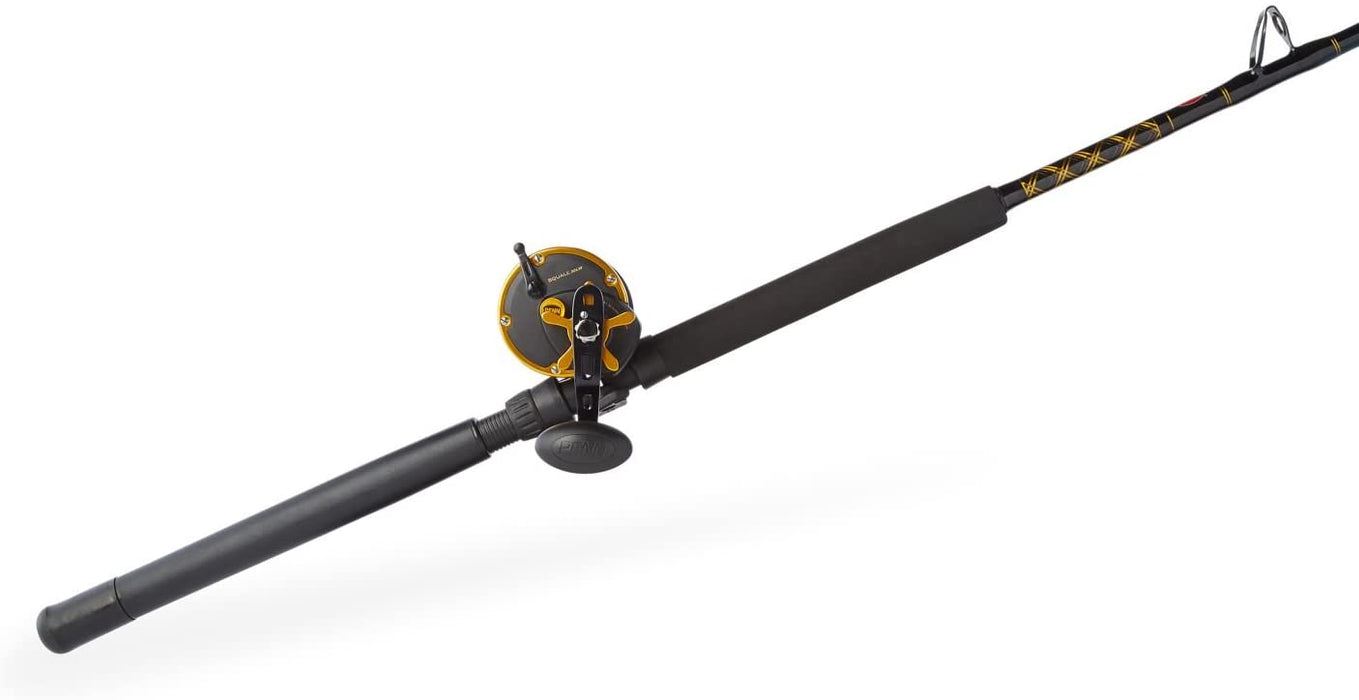 PENN Squall Level Wind Reel & Rod Fishing Combo