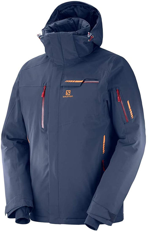 Salomon Men's Brilliant JKT M, Night Sky, Small