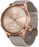Garmin Vivomove HR Premium Rose Gold w/Gray Suede Band + Extra Band Granite Blue (010-01850-19) with 1 Year Extended Warranty