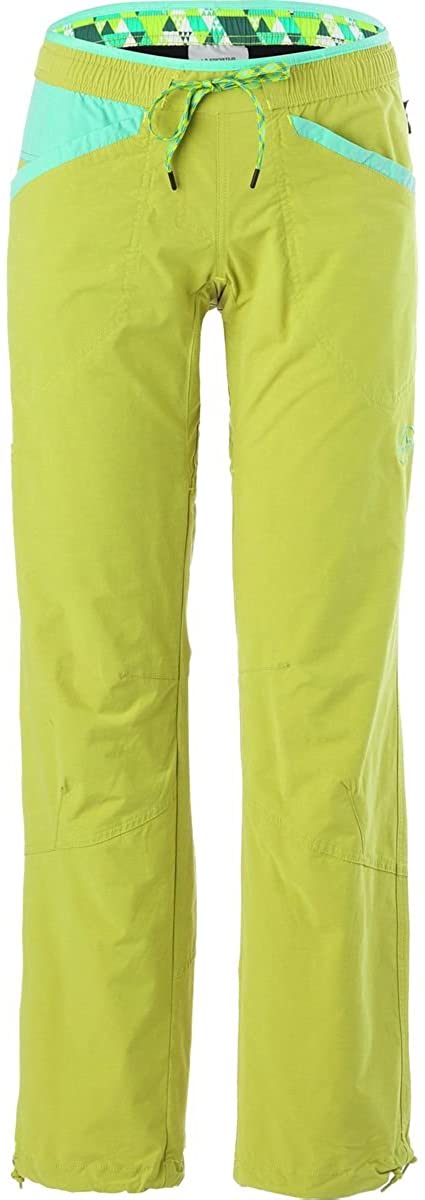 La Sportiva Sharp Pant - Women's Citronelle/Mint, XS