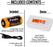 Fenix HM50R 500 Lumens Multi-Purpose Compact LED Headlamp Flashlight & Rechargeable Battery PLUS LumenTac Battery Organizer