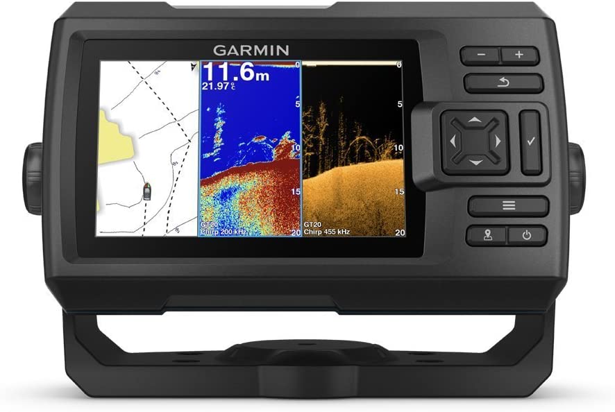 Garmin STRIKER Plus 5cv with CV20-TM Transducer and Protective Cover, 5 inches 010-01872-00