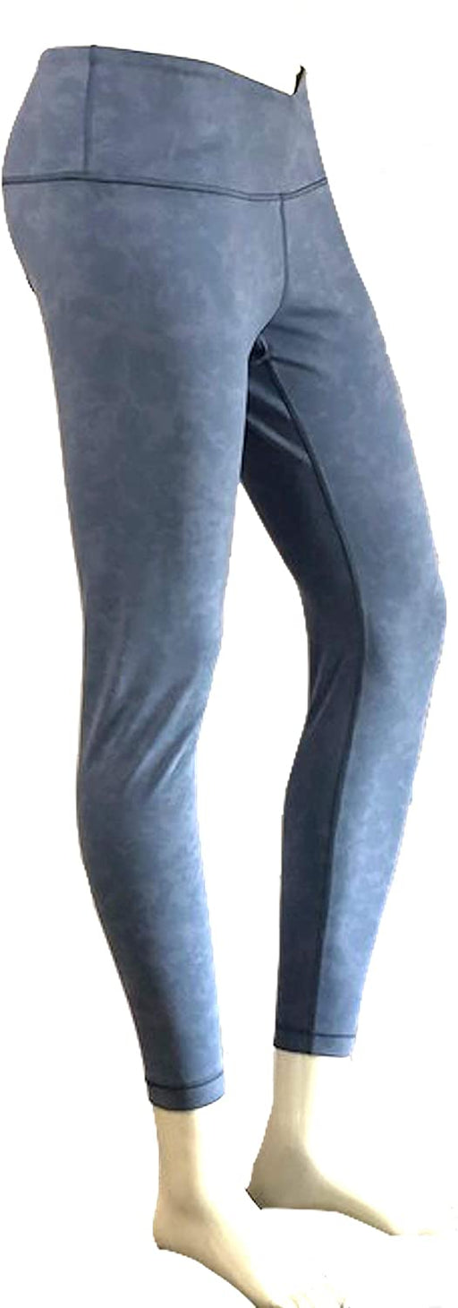 Lululemon Always ON HR Tight 28" - SWTU (Sky Wash Print Tempest Blue)