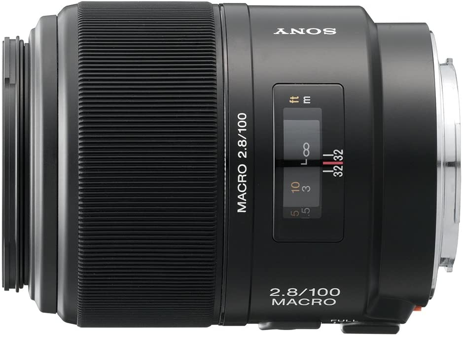 Sony 100mm f/2.8 Macro Lens for Sony Alpha Digital SLR Camera