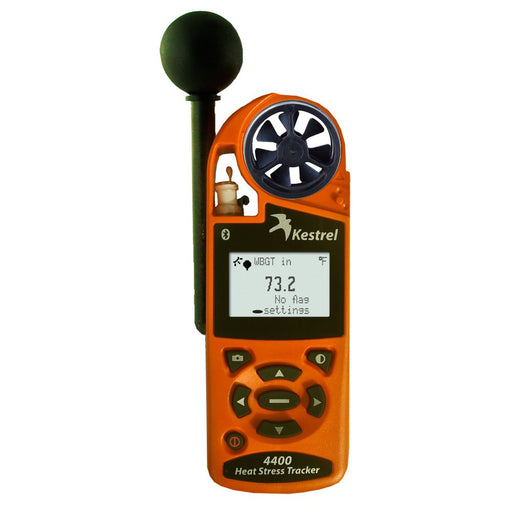 Kestrel 4400 Heat Stress Tracker 6 1/2" x 2 3/8" x 1 1/8" (165 x 59 x 28 mm)