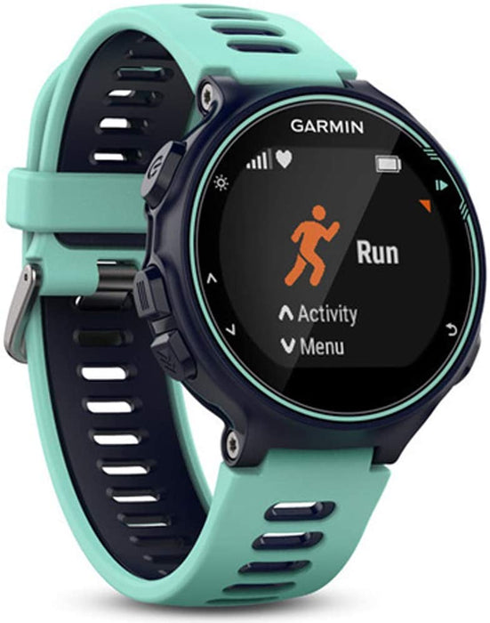 Garmin 010-01614-01 Forerunner 735XT GPS Running Watch with Multisport Features, Midnight Blue Bundle with Deco Gear Screen Protector