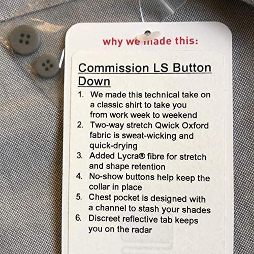 Lululemon Commission LS Button Down - BATL/SIS