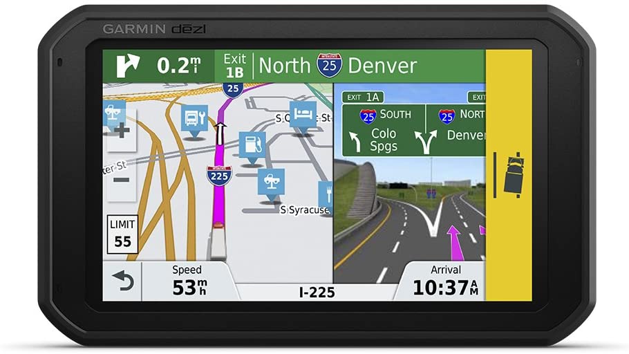 Garmin dēzl 780 LMT-S GPS Truck Navigator, 010-01855-00 & Portable Friction Mount - Frustration Free Packaging