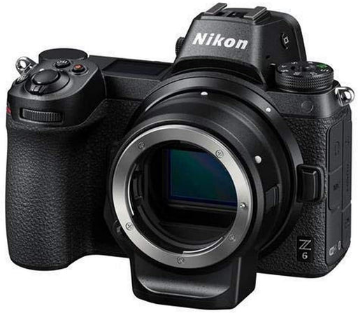 Nikon Z6 FX-Format Mirrorless Camera Body with Mount Adapter FTZ