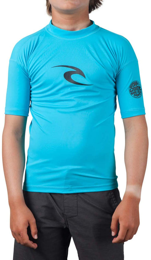 Rip Curl Boys' Little Grom Corpo S/Sl Uv Tee Lycra Rashguard