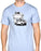 YETI Adventure Vehicle T-Shirt Short Sleeve Carolina Blue Small