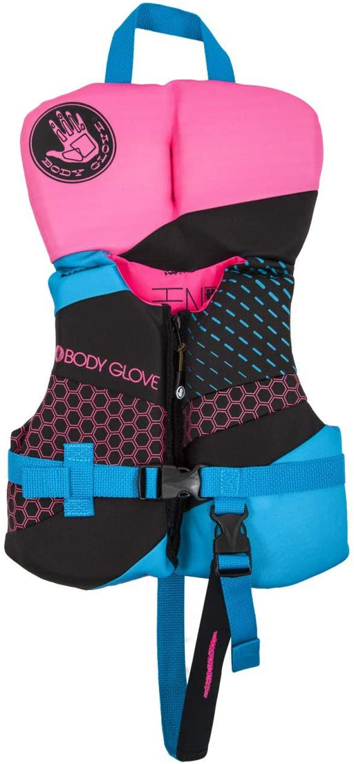 Body Glove 18224IAQUPNK Phantom PFD Life Vest – USCGA Approved Aqua-Pink, Aqua/Pink