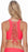 Body Glove Junior's Smoothies Leelo High Neck Cropped Bikini Top with Lace Up Back