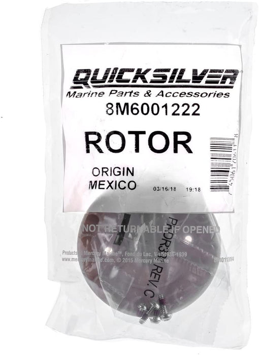 Quicksilver 8M6001222 Marine Rotor for 4.3L, 5.0L, 5.7L and 6.2L Stern Drive and Inboard MPI Engines