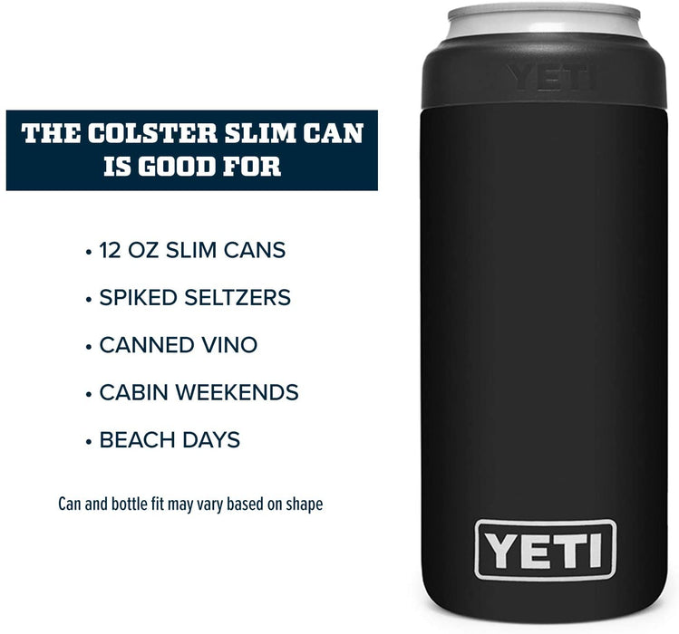 YETI Rambler 12 oz. Colster Slim Can Insulator for The Slim Hard Seltzer Cans