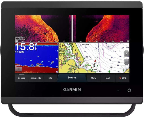 Garmin GPSMAP 743xsv Multi-Function Display/Sonar with 7" LCD, g3 Charts for US/Canada/Bahamas, and Chirp Traditional/ClearVu/SideVu Sonar (010-02365-03)
