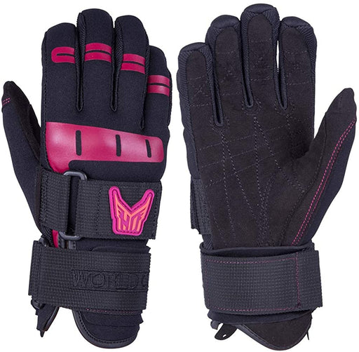 HO Sports Women World Cup Gloves Ski Wakeboard Wakesurf L