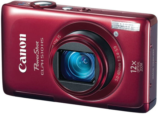 Canon PowerShot ELPH 510 HS 12.1 MP CMOS Digital Camera with Full HD Video and Ultra Wide Angle Lens (Black)