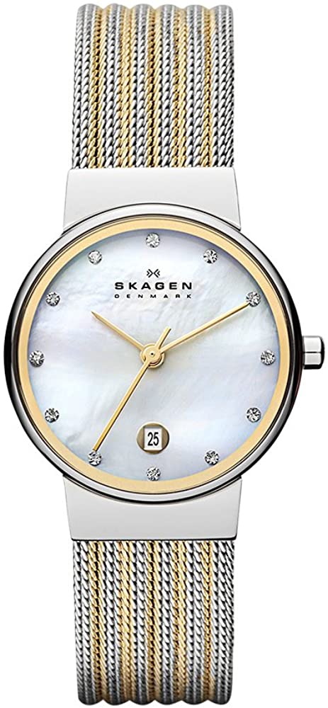 Skagen Women's Ancher Stainless Steel Mesh Dress Quartz Watch