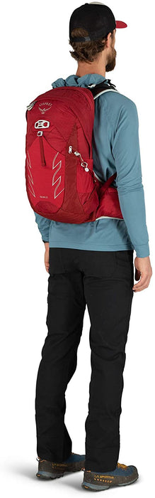 Osprey Talon 22 Men's Hiking Backpack Cosmic Red, Large/X-Large