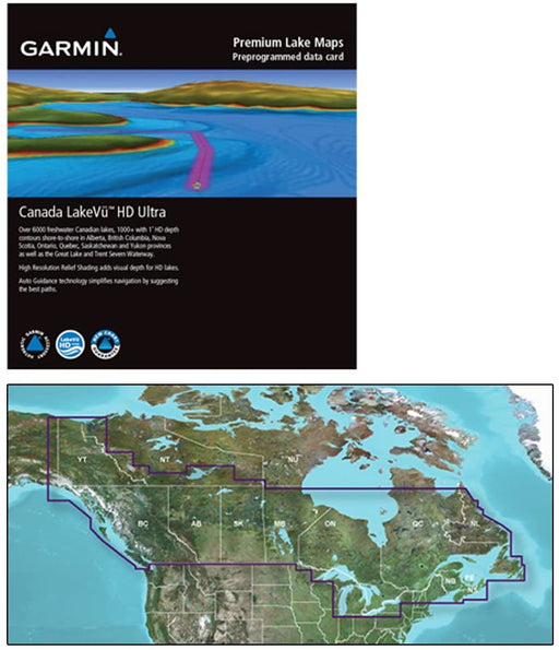 Garmin 010-C1114-00 Garmin Canada LakeVu HD Ultra