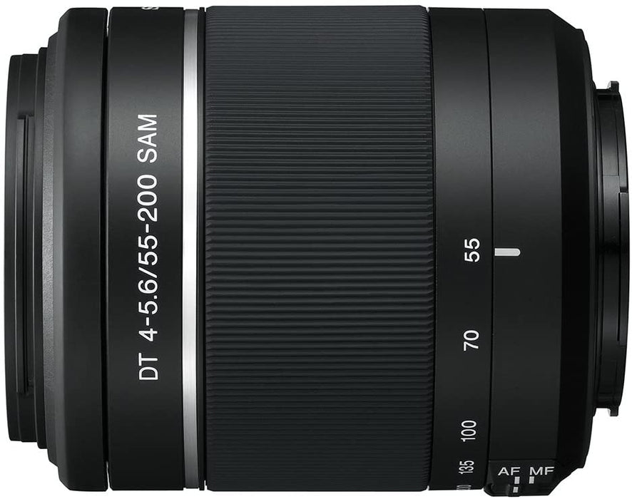 Sony 55-200mm f/4-5.6 SAM DT Telephoto Zoom Lens for Sony Alpha Digital SLR Cameras