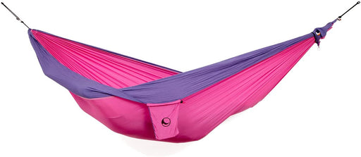 Ticket to the Moon Fair Trade & Handmade 1-2 Person Double/Original Lightweight Hammock for Traveling, Camping and Everyday Use, XL, only 600g, Parachute-Silk, Set-Up < 1 min.