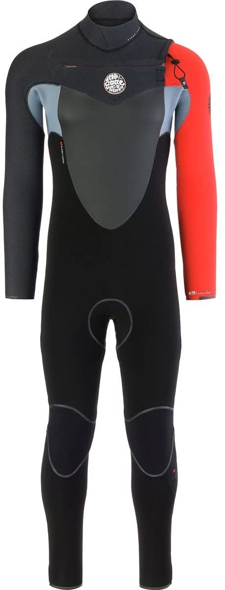 Rip Curl Flashbomb Wetsuit | Men’s Full Suit Chest Zip Wetsuit For Surfing, Watersports, Swimming, Snorkeling | Lightweight,