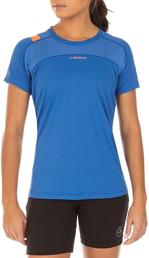 La Sportiva Etesia T-Shirt - Women's, Marine Blue/Cobalt Blue, Extra Small, K65-612613-XS
