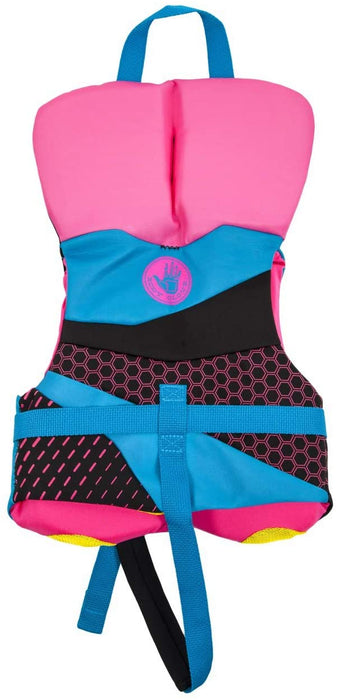 Body Glove 18224IAQUPNK Phantom PFD Life Vest – USCGA Approved Aqua-Pink, Aqua/Pink