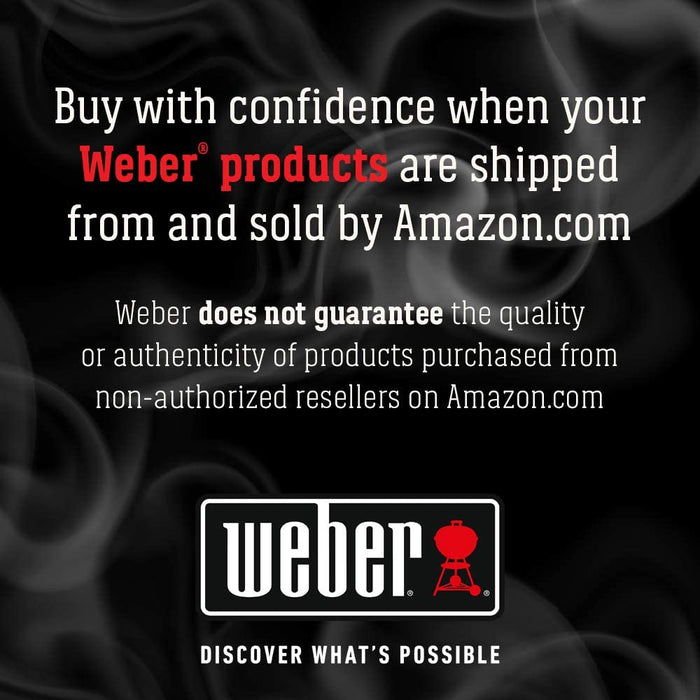 Weber 7190 24 Inch SmokeFire Cover, Black