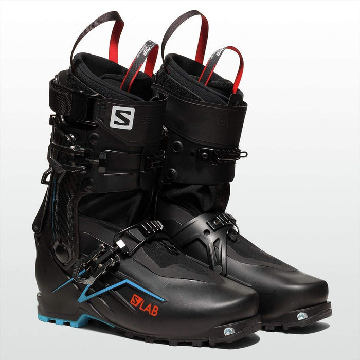 Salomon S/Lab X-Alp Alpine Touring Ski Boot Black/Carbon/Transcend Blue, 26.5