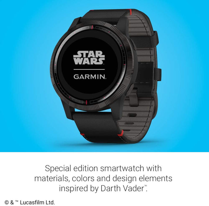 Garmin Legacy Saga Series, Star Wars Rey Inspired Premium Smartwatch, Features Jedi White Elements