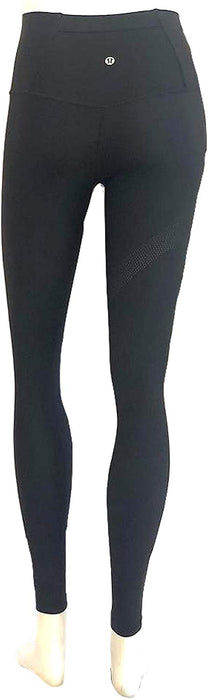 Lululemon Mapped Out HR Tight 28" - BLK/BLK