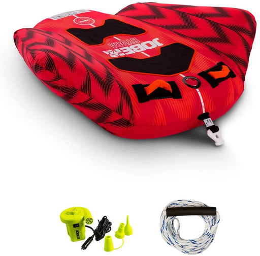 Jobe Hydra 1 Person Towable Package - Red - Unisex - This Single-Person towable is one of The Fastest Around