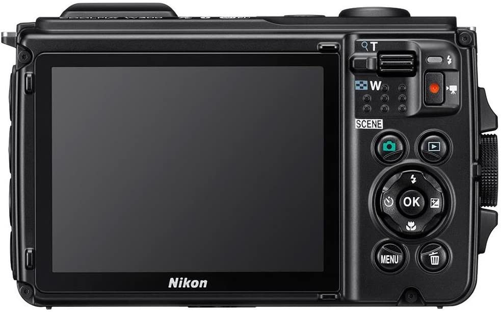 Nikon Coolpix W300 Point & Shoot Camera, Black - Bundle with 32GB SDHC Card, Camera Case, Spare Battery, Table Top Tripod, Compact Charger, Card Reader, Cleaning Kit, Software Package