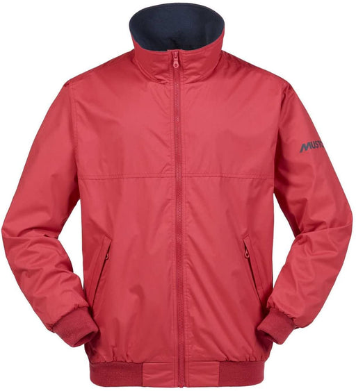 Musto 2016 Snug Blouson Jacket in True Red/Navy MJ11009