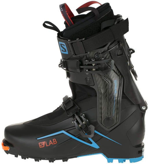 Salomon S/Lab X-Alp Alpine Touring Ski Boot Black/Carbon/Transcend Blue, 27.5