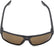 Columbia Men's Black Ridge Aviator Sunglasses
