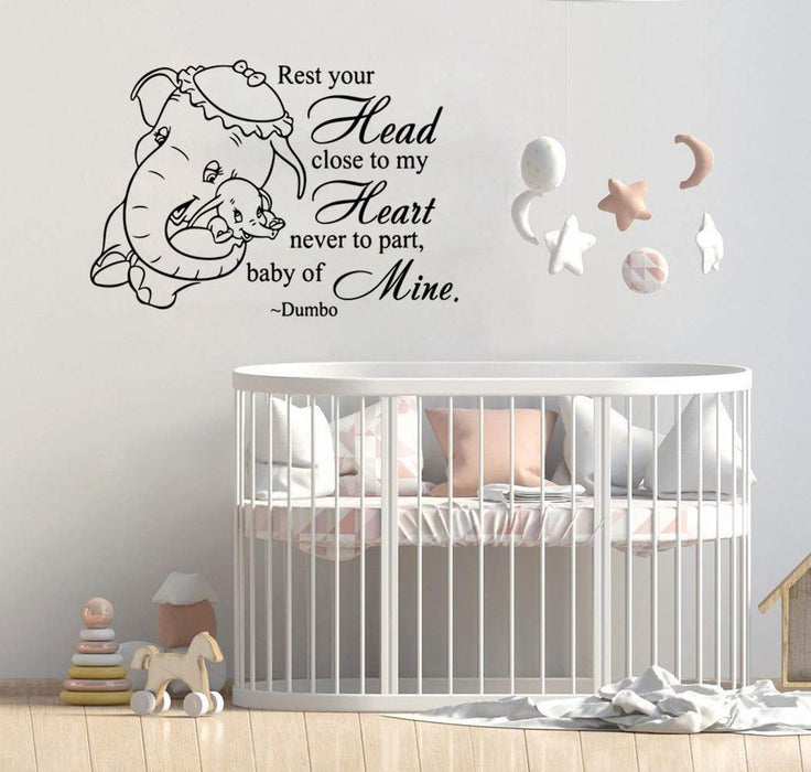 Ewdsqs Winnie The Pooh Wall Decal - Braver Stronger Smarter - Quote Wall Sticker Wall Art Nursery Decor Kids Baby Room Bedroom