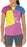 La Sportiva Push T-Shirt - Women's, Purple/Apple Green, Small, I86-500705-S