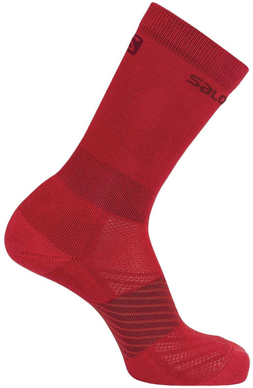 Salomon Standard Socks, Light Grey./Papaya