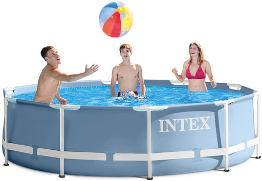 Intex 12ft X 30in Prism Frame Pool Set with Filter Pump