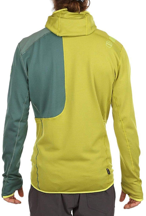 La Sportiva Upendo Hooded Fleece Jacket - Men's Kiwi/Pine, XL