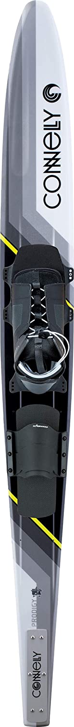 CWB Connelly Prodigy Junior Waterski 62", Swerve Front Binding(sz 5-9) w/adj Rear Toe Strap