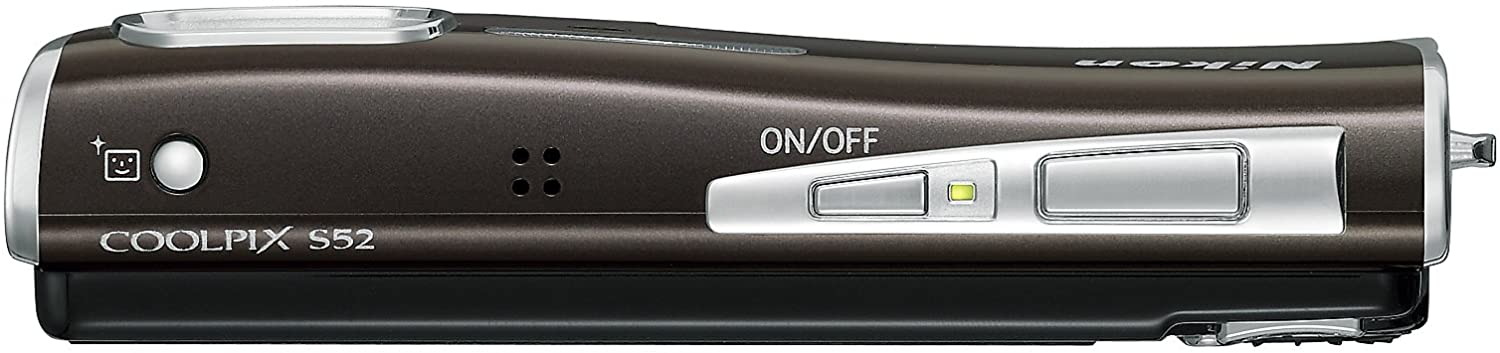 Nikon Coolpix S52 9MP Digital Camera Zoom with 3x Optical Vibration Reduction Zoom (Midnight Black)