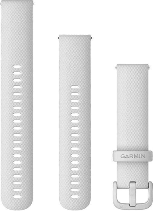 Garmin Quick Release Bands (20 mm), White