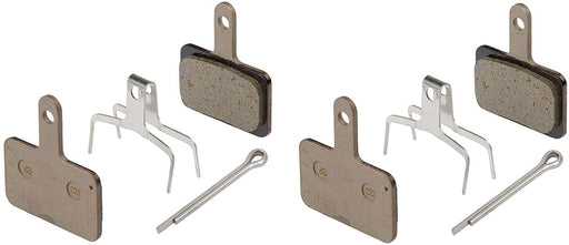 SHIMANO 2 Pairs Disc Brake Pads & Spring B01S (Resin)