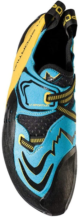 La Sportiva Futura Climbing Shoe Blue/Yellow, 41.0